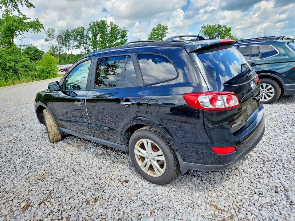 2011 Hyundai Santa fe VIN 5XYZK4AG3BG075535 COPART salvage auction — FRONT END, Wi - Certificate Of Title, sold $800 on 2026-07-22 (photo 2)