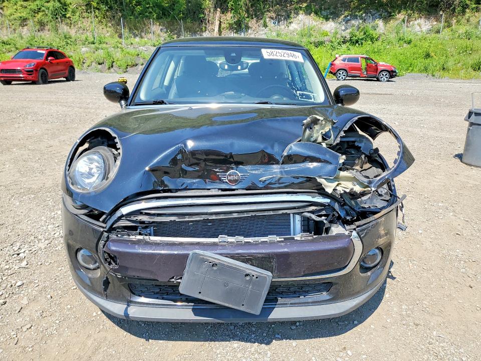2020 Mini Cooper VIN WMWXR3C03L2L44123 COPART salvage auction — FRONT END, Ny - Mv-907A Salvage Certificate, sold $1,600 on 2026-08-06 (photo 5)