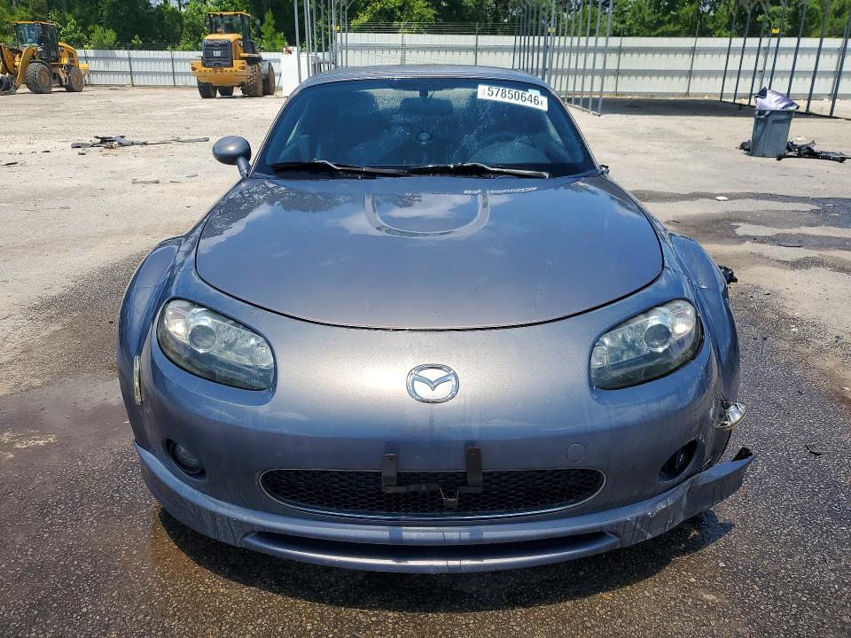 2008 Mazda Mx-5 VIN JM1NC26F580152291 COPART salvage auction — REAR END, Sc - Cert Of Title-Salvage, sold $1,100 on 2026-07-27 (photo 5)