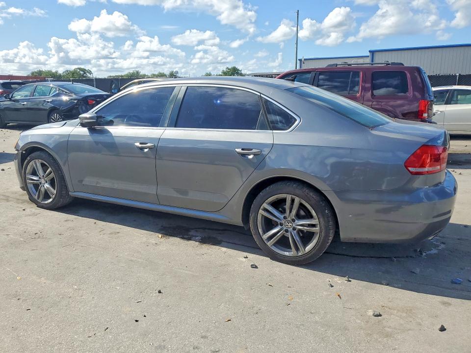 2014 Volkswagen Passat VIN 1VWBH7A35EC014188 COPART salvage auction — FRONT END, Fl - Cert Of Title Slvg Rebuildable, sold $850 on 2026-07-30 (photo 2)