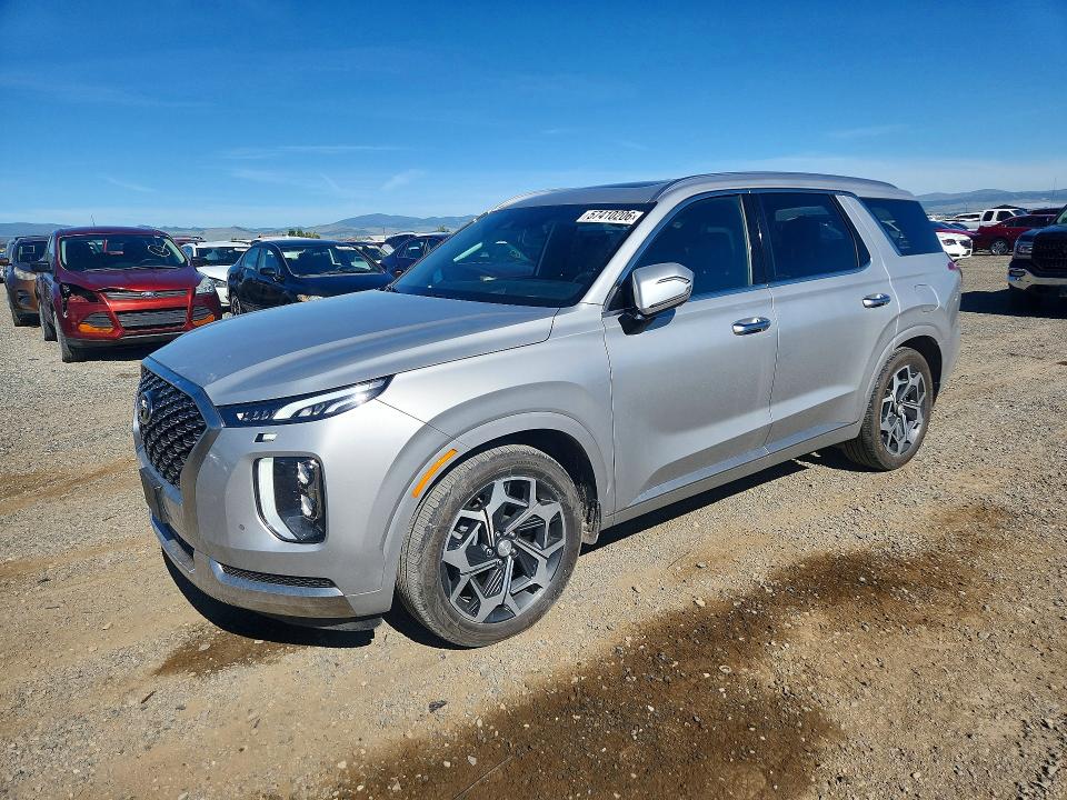 2022 Hyundai VIN KM8R7DHE6NU442304 COPART salvage auction — REAR END, Mt - Salvage Certificate Of A Vehic, sold $3,300 on 2026-07-21 (photo 1)