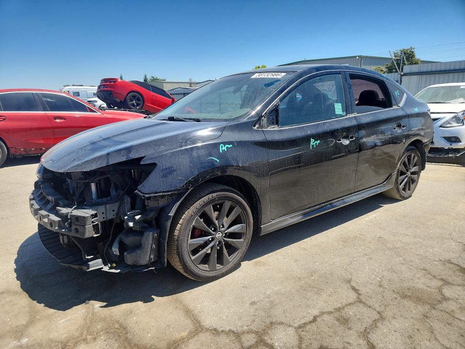 2018 Nissan VIN 3N1AB7AP8JY283437 COPART salvage auction — FRONT END, CA - SALVAGE CERTIFICATE, sold $1,800 on 2026-08-02 (photo 1)
