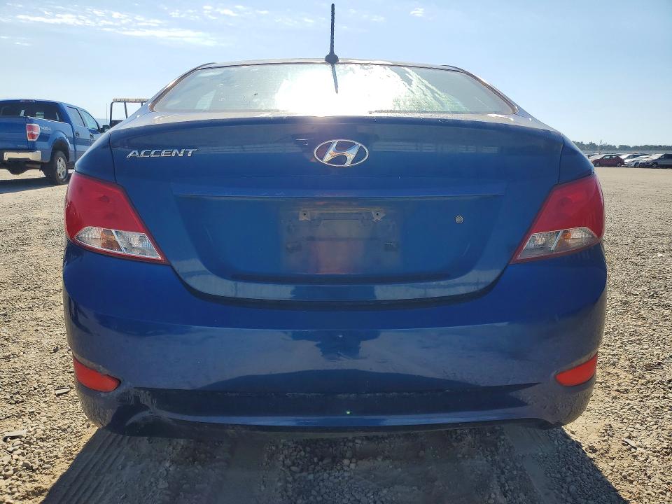 2016 Hyundai Accent VIN KMHCT4AE3GU105488 COPART salvage auction — VANDALISM, Ca - Dis/Dlr/Exp Only Clean Title, sold $550 on 2026-07-31 (photo 6)