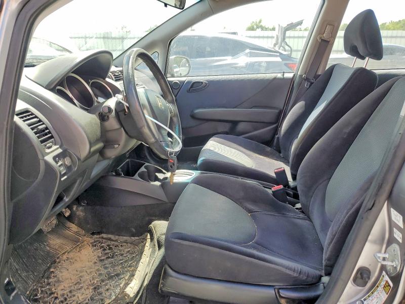 2007 Honda Fit VIN JHMGD38687S016263 COPART salvage auction — REAR END, TX - SALVAGE VEHICLE TITLE, sold $600 on 2026-07-27 (photo 7)
