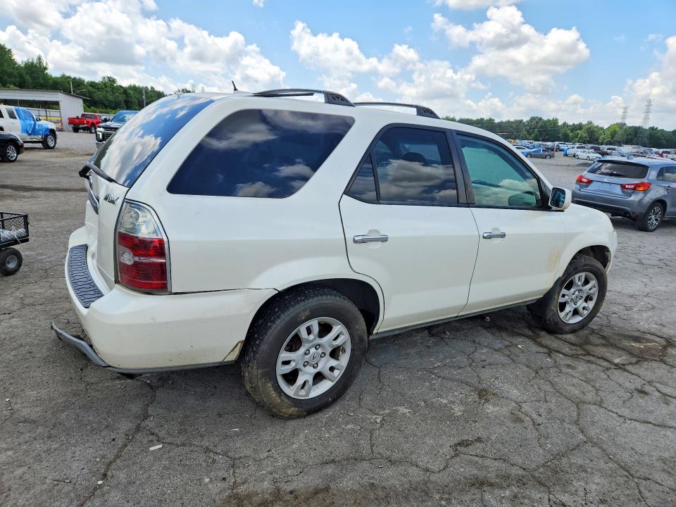 2006 Acura Mdx VIN 2HNYD189X6H502125 COPART salvage auction — REAR END, Ms - Cert Of Title-Salvaged, sold $275 on 2026-07-09 (photo 3)