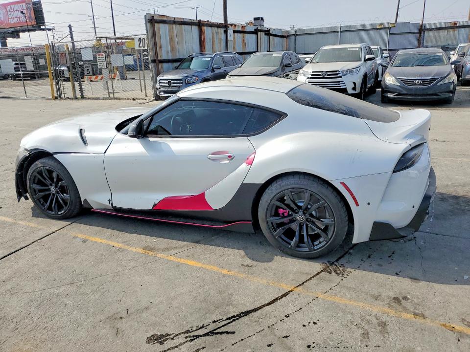 2022 Toyota Supra VIN WZ1DB2C06NW049132 COPART salvage auction — FRONT END, Ca - Salvage Certificate, sold $14,000 on 2026-07-29 (photo 2)