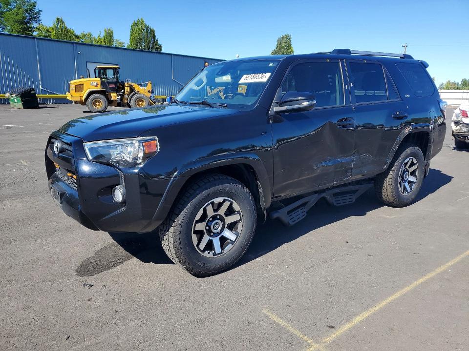 2020 Toyota 4runner VIN JTEBU5JR0L5800789 COPART salvage auction — SIDE, Or - Salvage Title Certificate, sold $9,200 on 2026-07-29 (photo 1)