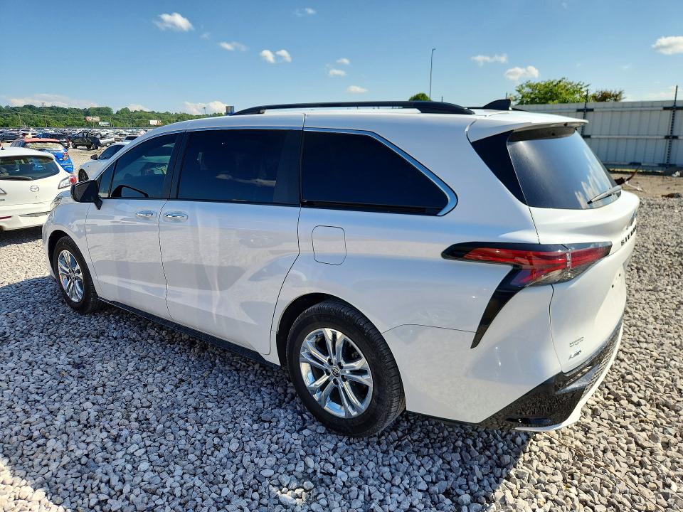 2022 Toyota VIN 5TDXSKFC2NS070206 COPART salvage auction — HAIL, MO - SALVAGE CERTIFICATE OF TITLE, sold $10,100 on 2026-07-29 (photo 2)