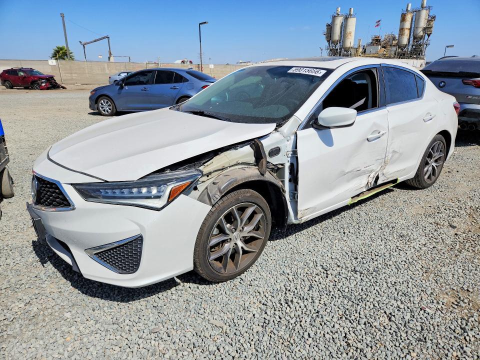 2020 Acura Ilx VIN 19UDE2F70LA006237 COPART salvage auction — FRONT END, Ca - Salvage Certificate, sold $5,600 on 2026-07-31 (photo 1)