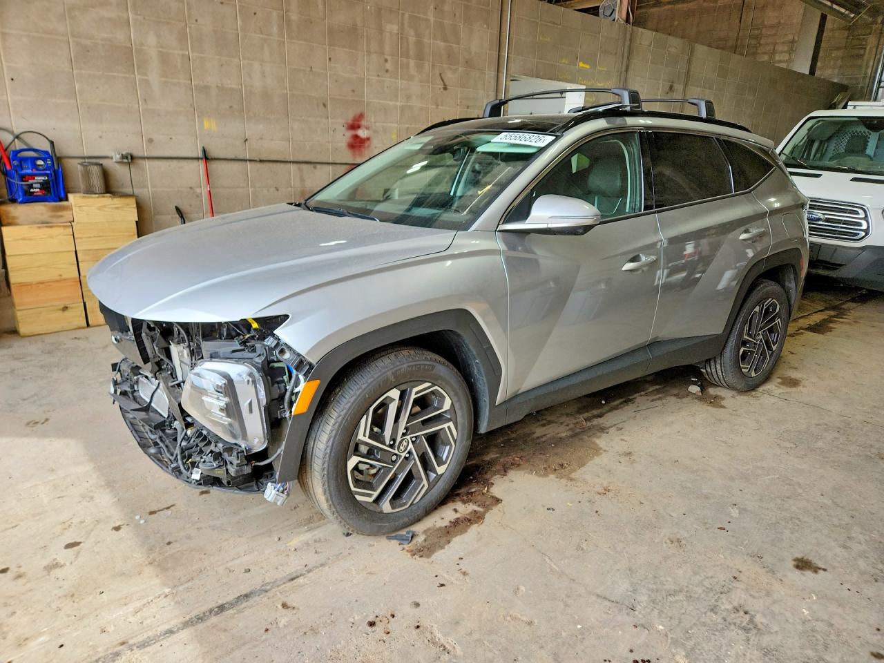 2025 Hyundai Tucson VIN KM8JEDD13SU328861 COPART salvage auction — Front End, MN - CERT OF TITLE-SALVAGE, sold $15,400 on 2026-07-09 (photo 1)