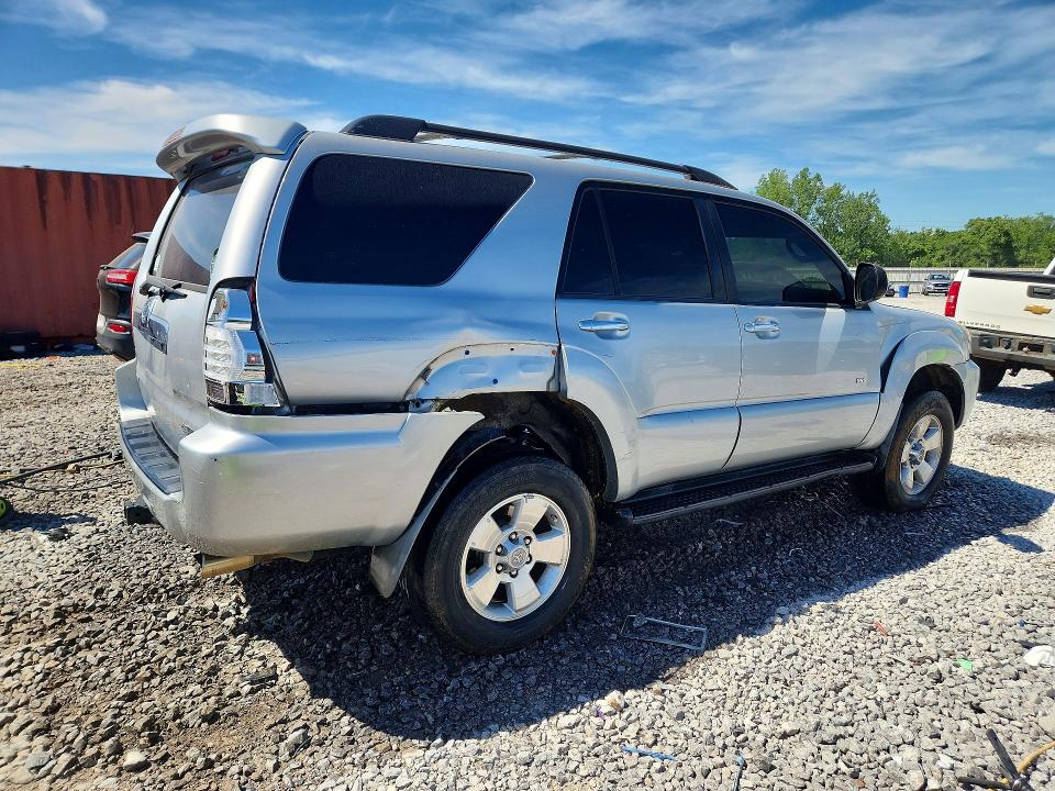 2007 Toyota 4runner VIN JTEZU14R178086405 COPART salvage auction — REAR END, Al - Cert Of Title-Salvage Title, sold $250 on 2026-07-28 (photo 3)