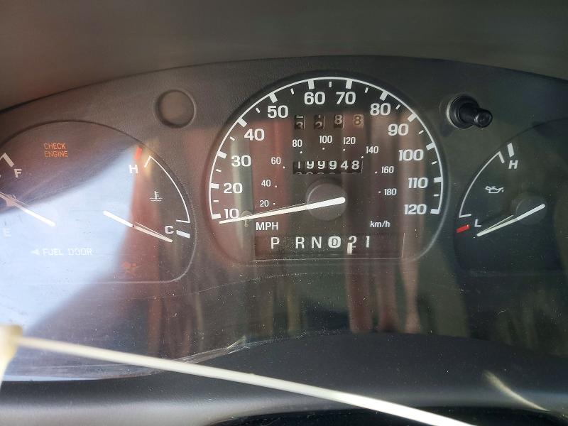 1999 Ford Ranger VIN 1FTYR10C5XUA23866 COPART salvage auction — FRONT END, Al - Cert Of Title-Salvage Title, sold $250 on 2026-07-02 (photo 9)
