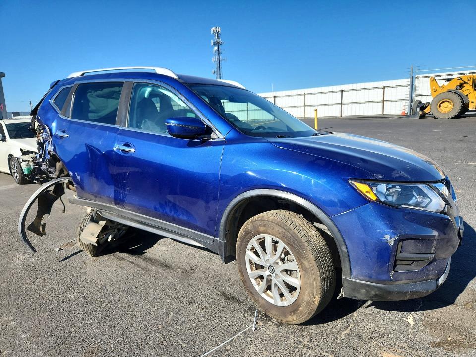 2018 Nissan Rogue VIN KNMAT2MT9JP600293 COPART salvage auction — REAR END, CA - SALVAGE CERTIFICATE, sold $925 on 2026-07-16 (photo 4)
