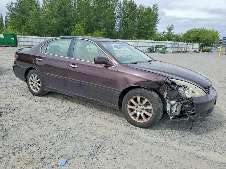 2002 Lexus ES VIN JTHBF30G125032885 COPART salvage auction — FRONT END, Wa - Bill Of Sale, sold $275 on 2026-07-20 (photo 4)