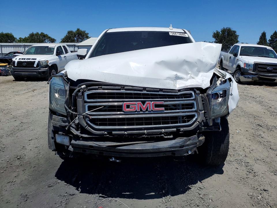 2015 Gmc Yukon VIN 1GKS1AEC6FR648711 COPART salvage auction — FRONT END, Ca - Salvage Certificate, sold $15 on 2026-07-30 (photo 5)