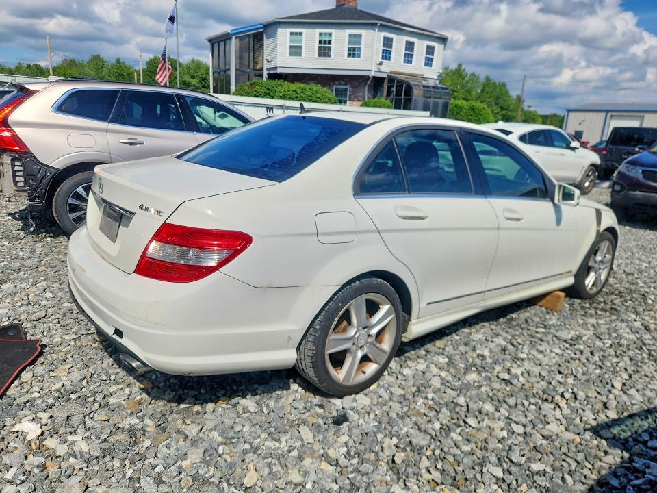 2011 Mercedes-benz C class VIN WDDGF8BB9BR148467 COPART salvage auction — MECHANICAL, Ma - Certificate Of Title, sold $450 on 2026-07-10 (photo 3)