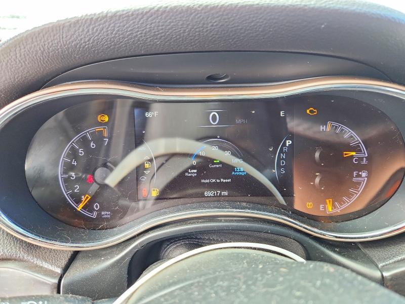 2014 Jeep Cherokee VIN 1C4RJFBGXEC518057 COPART salvage auction — FRONT END, Ca - Salvage Certificate, sold $3,100 on 2026-07-09 (photo 9)