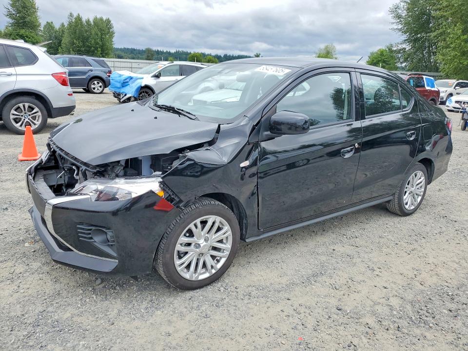 2024 Mitsubishi Mirage VIN ML32FUFJ8RHF06436 COPART salvage auction — FRONT END, Wa - Bill Of Sale, sold $2,550 on 2026-07-13 (photo 1)
