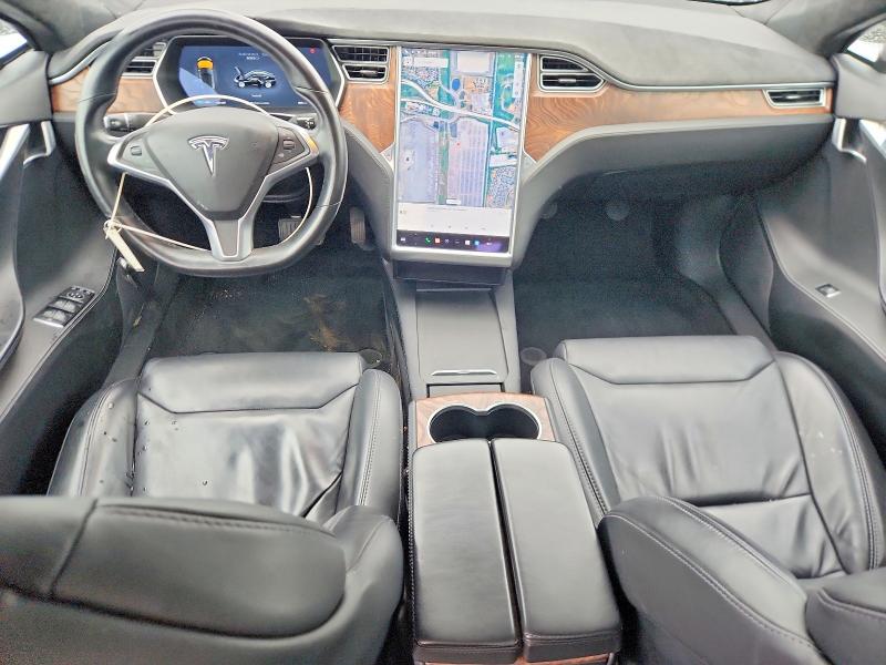 2017 Tesla Model s VIN 5YJSA1E25HF185262 COPART salvage auction — SIDE, Il - Salvage Certificate, sold $8,300 on 2026-07-14 (photo 8)