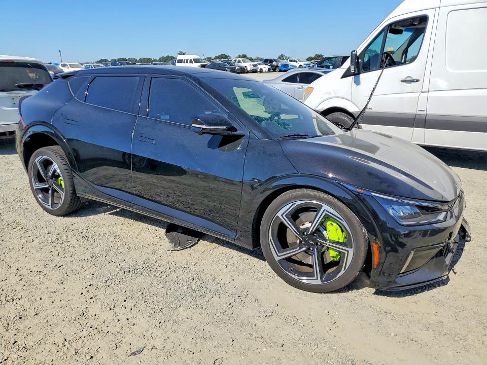 2024 Kia Ev6 VIN KNDC5DLE6R5212270 COPART salvage auction — FRONT END, CA - SALVAGE CERTIFICATE, sold $12,700 on 2026-07-14 (photo 4)