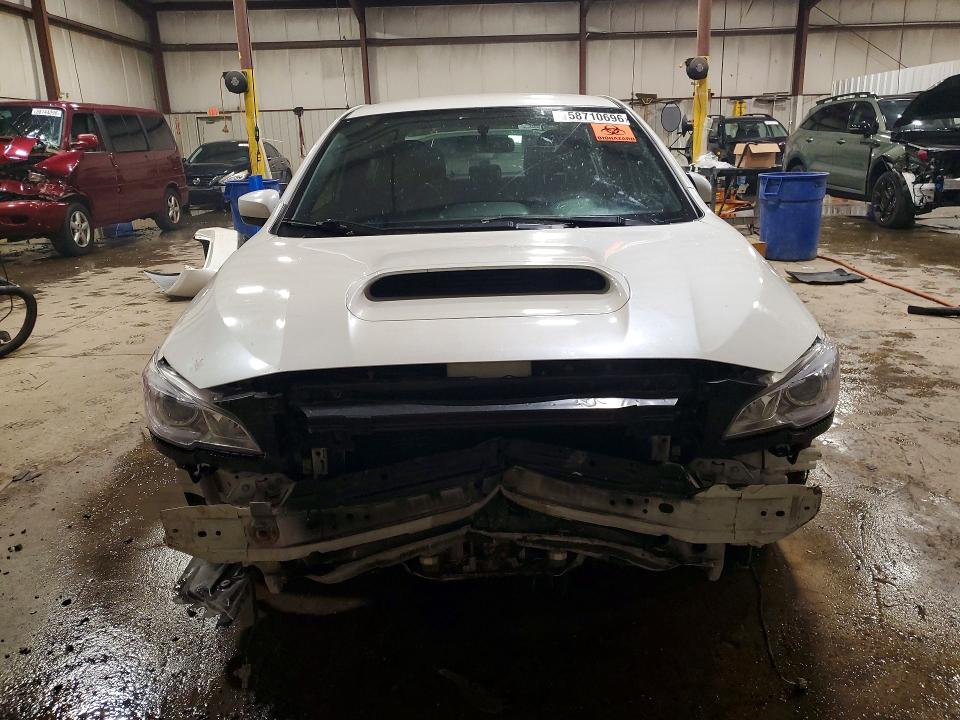 2016 Subaru Wrx VIN JF1VA1B66G9833906 COPART salvage auction — FRONT END, PA - CERTIFICATE OF SALVAGE, sold $2,200 on 2026-07-31 (photo 5)