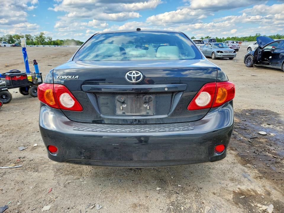 2009 Toyota Corrolla VIN JTDBL40E399022103 COPART salvage auction — FRONT END, Va - Cert Of Title - Salvage, sold $1,550 on 2026-07-08 (photo 6)
