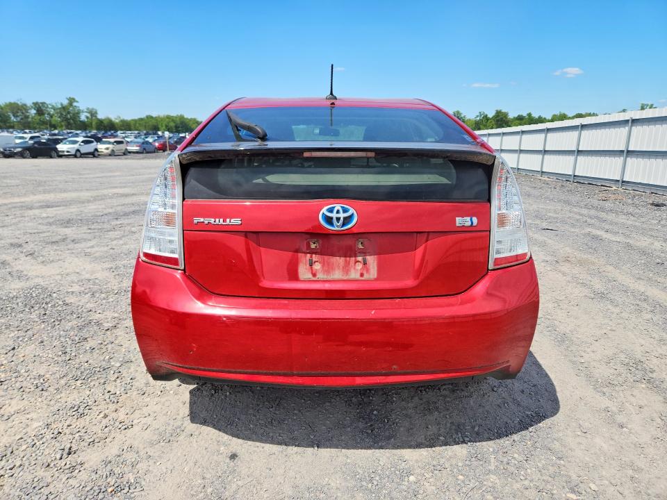 2011 Toyota Prius VIN JTDKN3DU5B0261135 COPART salvage auction — FRONT END, VA - CERTIFICATE OF TITLE, sold $2,500 on 2026-07-15 (photo 6)