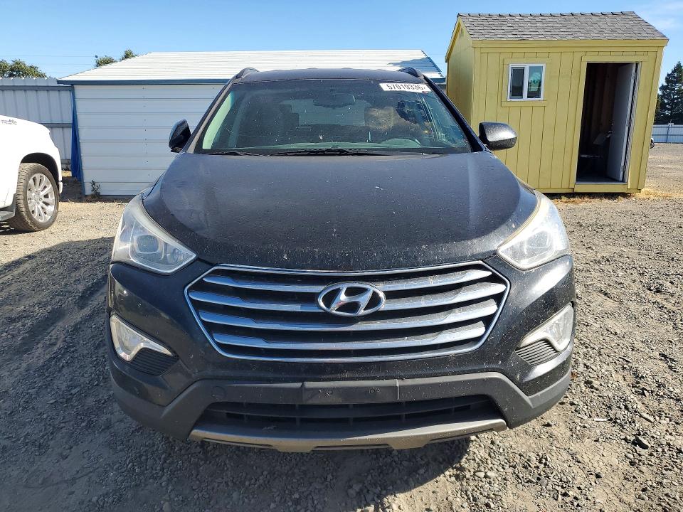 2016 Hyundai Santa fe VIN KM8SM4HF5GU143683 COPART salvage auction — REAR END, Ca - Dis/Dlr/Exp Only Clean Title (P), sold $1,500 on 2026-07-09 (photo 5)