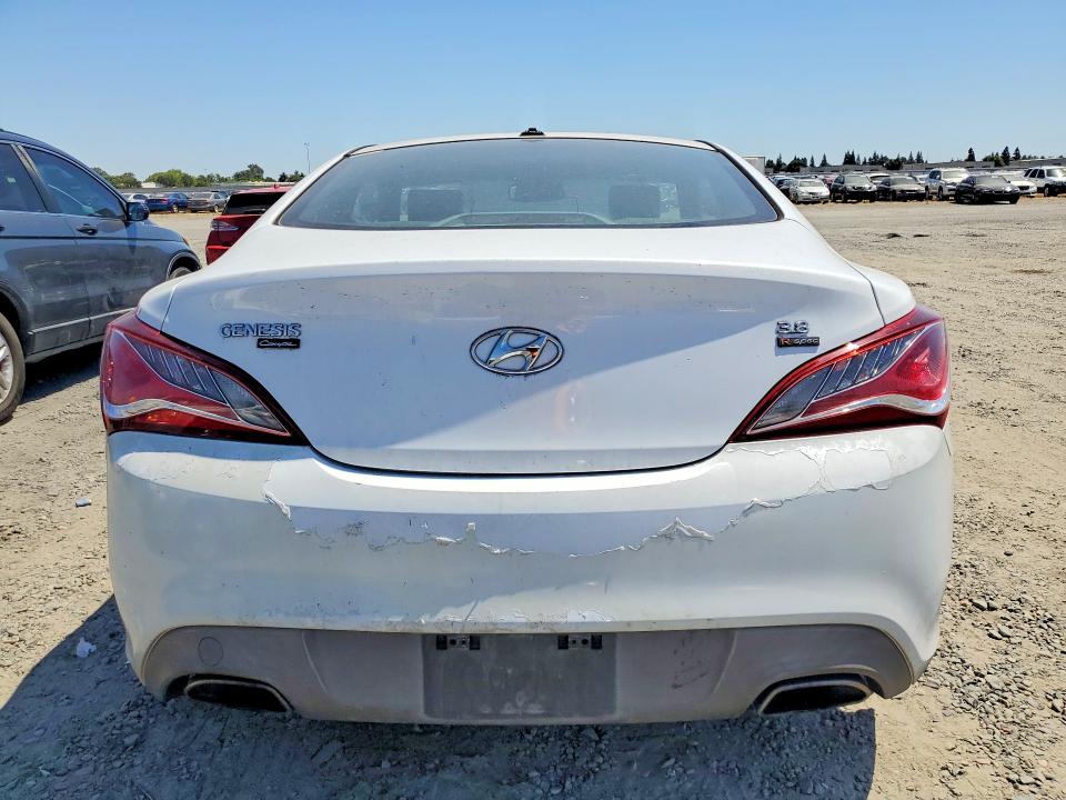 2016 Hyundai Genesis VIN KMHHU6KJ3GU131759 COPART salvage auction — FRONT END, CA - SALVAGE CERTIFICATE, sold $625 on 2026-07-21 (photo 6)