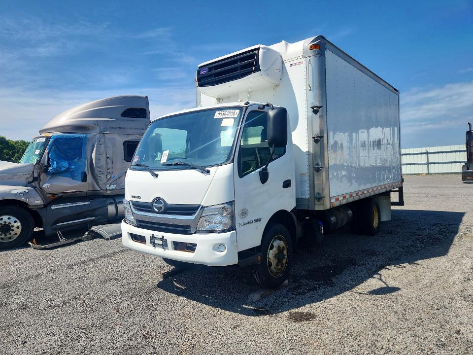 2018 Hino 195 VIN JHHRDM2H0JK005725 COPART salvage auction — SIDE, FL - CERTIFICATE OF TITLE, sold $7,000 on 2026-07-06 (photo 1)