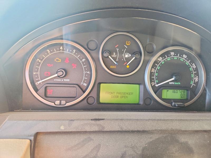2006 Land rover Lr3 VIN SALAE25466A377165 COPART salvage auction — FRONT END, CA - SALVAGE CERTIFICATE, sold $225 on 2026-07-17 (photo 9)