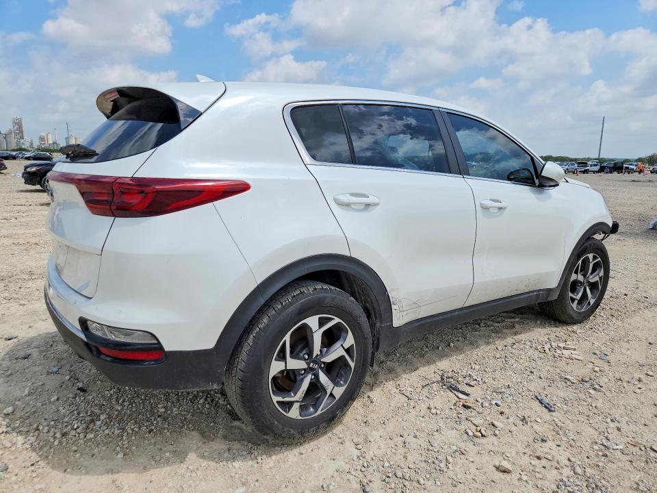 2021 Kia Sportage VIN KNDPM3AC4M7927559 COPART salvage auction — FRONT END, Tx - Certificate Of Title, sold $450 on 2026-07-28 (photo 3)