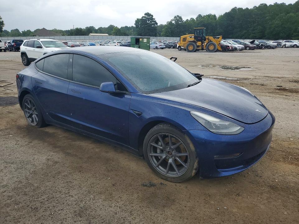 2021 Tesla VIN 5YJ3E1EB5MF948156 COPART salvage auction — NORMAL WEAR, Ga - Certificate Of Title, sold $7,600 on 2026-07-10 (photo 4)