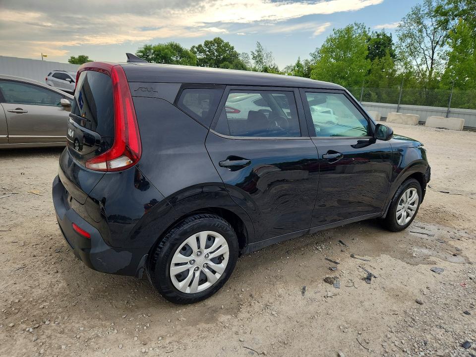 2022 Kia Soul VIN KNDJ23AU5N7167065 COPART salvage auction — FRONT END, Ky - Cert Of Title-Salvage, sold $125 on 2026-07-27 (photo 3)