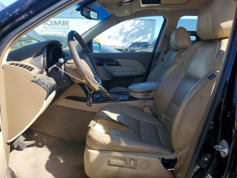 2009 Acura Mdx VIN 2HNYD28869H512927 COPART salvage auction — MINOR DENT/SCRATCHES, Ca - Dis/Dlr/Exp Only Clean Title, sold $525 on 2026-07-09 (photo 7)