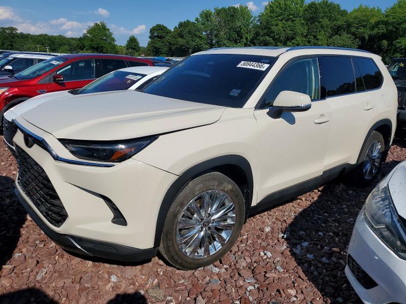 2024 Toyota Highlander VIN 5TDAAAB59RS018202 COPART salvage auction — FRONT END, Id - Salvage Certificate Of Title, sold $32,500 on 2026-07-07 (photo 2)