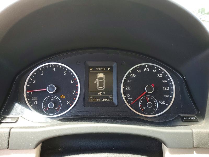 2010 Volkswagen Tiguan VIN WVGBV7AX9AW529004 COPART salvage auction — FRONT END, Ia - Cert Of Title-Salvage Title, sold $80 on 2026-08-19 (photo 9)