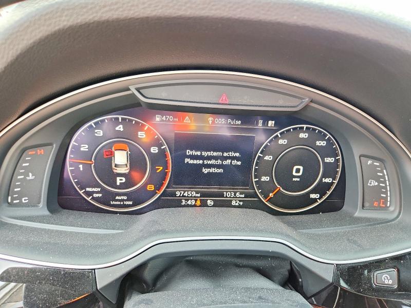 2018 Audi Q7 VIN WA1VAAF70JD002722 COPART salvage auction — REAR END, Ny - Mv-907A Salvage Certificate, sold $6,600 on 2026-07-06 (photo 9)