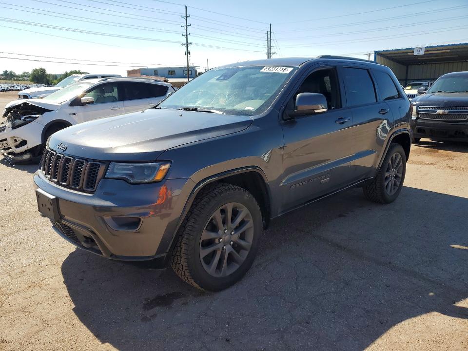 2016 Jeep Cherokee VIN 1C4RJFBG0GC343403 COPART salvage auction — HAIL, CO - CERTIFICATE OF TITLE, sold $9,100 on 2026-07-22 (photo 1)