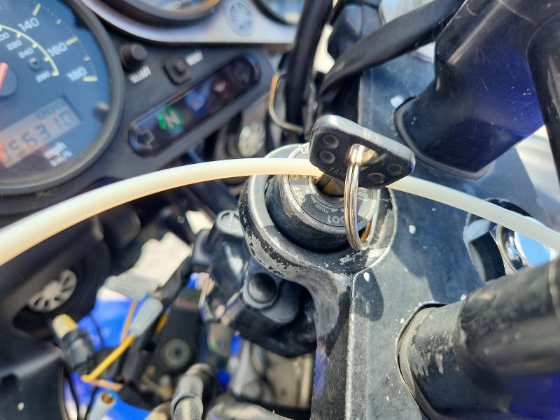 2001 Yamaha Fzs10 VIN JYARN07E91A001519 COPART salvage auction — SIDE, Tn - Salvage Certificate, sold $275 on 2026-07-09 (photo 8)