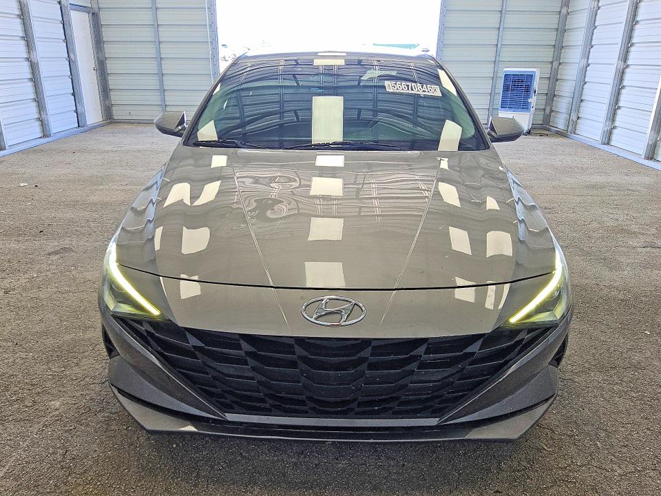 2021 Hyundai Elantra VIN KMHLM4AG2MU069416 COPART salvage auction — MINOR DENT/SCRATCHES, Fl - Certificate Of Title, sold $6,800 on 2026-07-07 (photo 5)