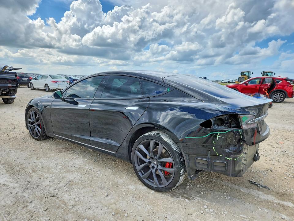 2020 Tesla Model s VIN 5YJSA1E41LF351058 COPART salvage auction — REAR END, Tx - Salvage Vehicle Title, sold $7,400 on 2026-07-30 (photo 2)