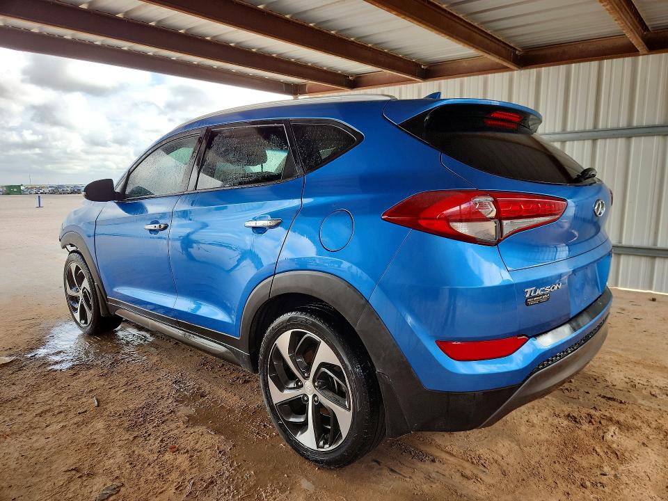 2016 Hyundai Tucson VIN KM8J33A20GU096336 COPART salvage auction — FRONT END, TX - CERTIFICATE OF TITLE, sold $600 on 2026-07-09 (photo 2)