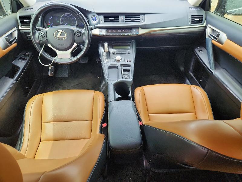 2015 Lexus Ct VIN JTHKD5BHXF2250810 COPART salvage auction — FRONT END, Tx - Salvage Vehicle Title, sold $3,700 on 2026-08-01 (photo 8)