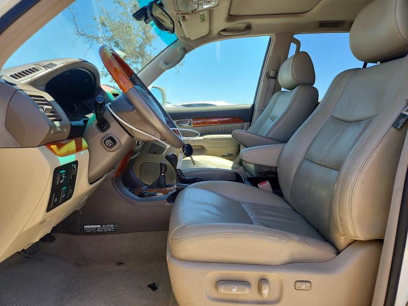 2005 Lexus Gx VIN JTJBT20X050088349 COPART salvage auction — REAR END, CA - SALVAGE CERTIFICATE, sold $5,200 on 2026-07-28 (photo 7)