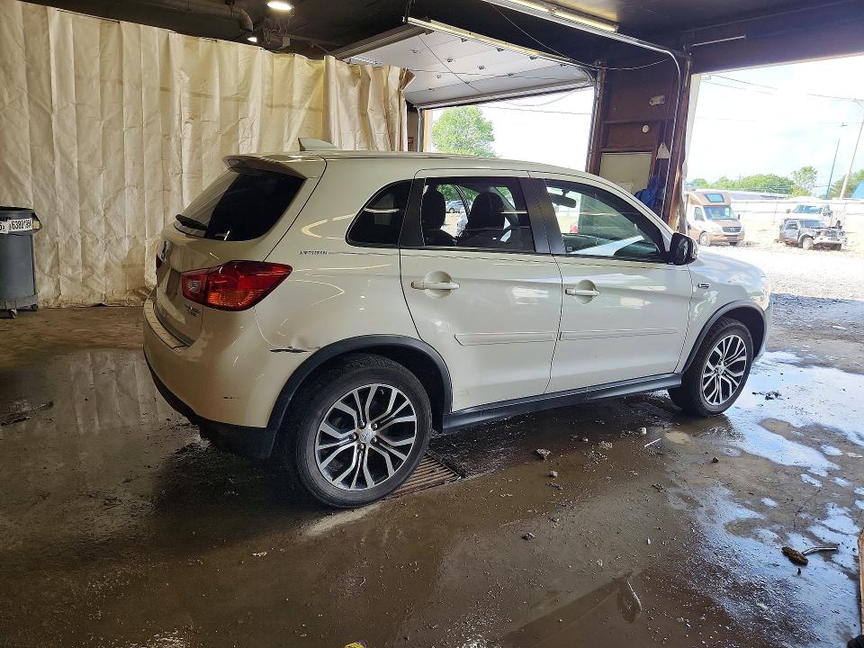 2017 Mitsubishi Outlander VIN JA4AR3AU4HZ009959 COPART salvage auction — FRONT END, Pa - Certificate Of Salvage, sold $300 on 2026-07-30 (photo 3)