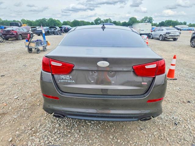 2014 Kia Optima VIN 5XXGM4A73EG269931 COPART salvage auction — FRONT END, Salvage Title, sold $350 on 2026-07-17 (photo 6)