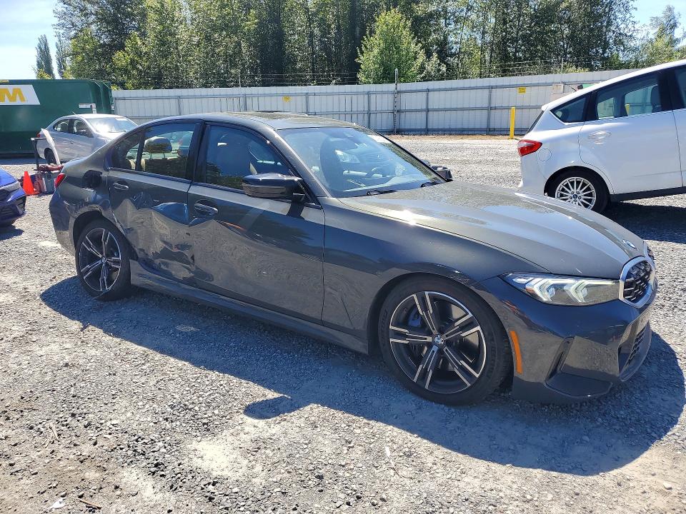 2023 BMW M340i VIN 3MW49FF02P8C96234 COPART salvage auction — SIDE, WA - BILL OF SALE, sold $22,200 on 2026-09-14 (photo 4)