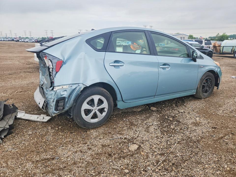 2015 Toyota VIN JTDKN3DUXF1969736 COPART salvage auction — REAR END, Il - Salvage Certificate, sold $800 on 2026-07-16 (photo 3)