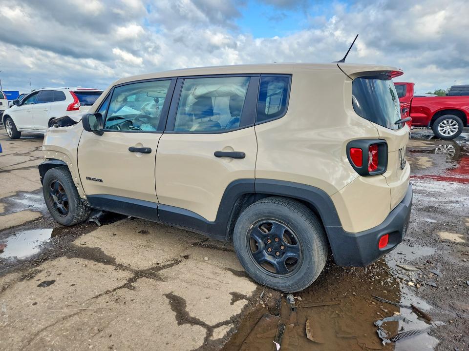 2015 Jeep VIN ZACCJAAT0FPB55713 COPART salvage auction — FRONT END, Mi - Certificate Of Title, sold $300 on 2026-07-31 (photo 2)